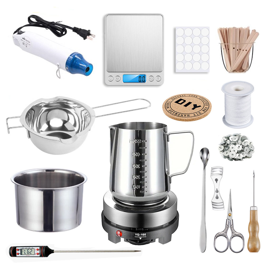 Candle Making Kit For Beginners - Juego de herramientas de materiales para
