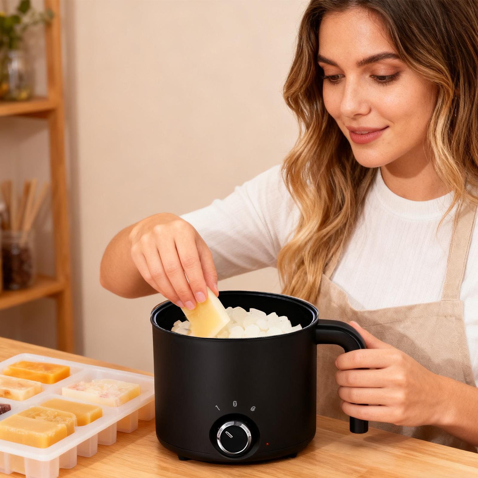Olla para Derretir Cera de 1.5 - Candle Making Kit For Beginners reseña y precio